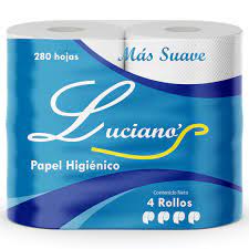 Papel Higiénico Luciano 4 rollos